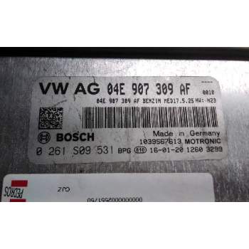 Recambio de centralita motor uce para skoda rapid active referencia OEM IAM 04E907309AF 0261S09531 1039S67613