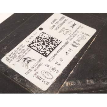 Recambio de faro izquierdo para citroën c5 aircross (a_) 1.6 thp 150 (a45gxj) referencia OEM IAM 9845356280  
