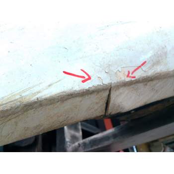 Recambio de paragolpes delantero para ford transit connect monospace 1.6 tdci referencia OEM IAM ET7617K819  