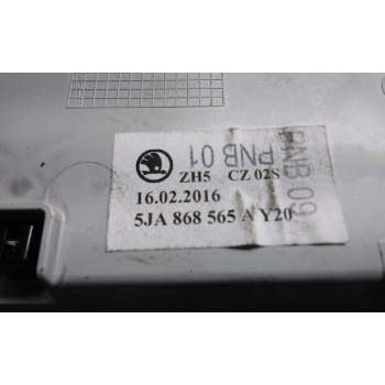 Recambio de unidad de control para skoda rapid active referencia OEM IAM 5JA868565A  