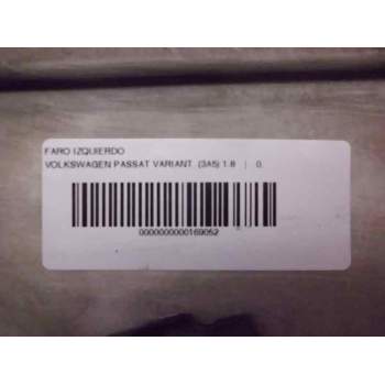 Recambio de faro izquierdo para volkswagen passat berlina (3a2) cl referencia OEM IAM   