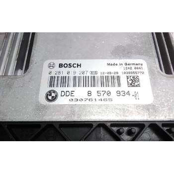 Recambio de centralita motor uce para bmw serie 1 lim. (f20/f21) referencia OEM IAM DDE857093401 0281019207 030761465