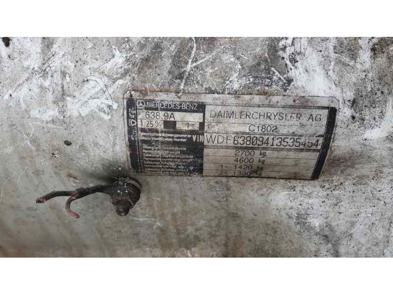 mercedes vito (w638) caja cerrada del año 2003