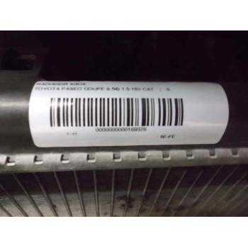 Recambio de radiador agua para toyota paseo coupe (l54) 1.5i 16v referencia OEM IAM 1640011840  