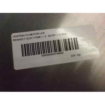 Recambio de centralita motor uce para renault clio i fase i+ii (b/c57) 1.2 alize referencia OEM IAM 7700869295 7700102990 216234