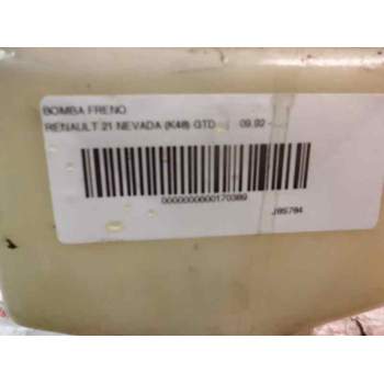 Recambio de bomba freno para renault 21 nevada (k48) gtd referencia OEM IAM   