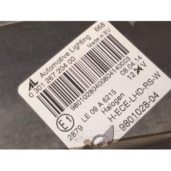 Recambio de faro derecho para mini mini countryman (r60) one d referencia OEM IAM 9801028 0301267204 