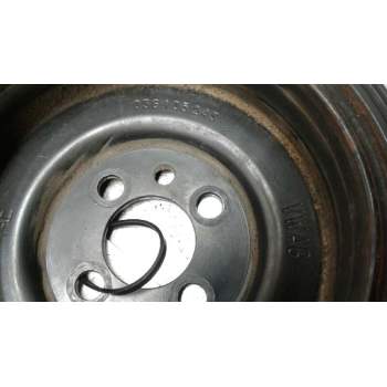 Recambio de polea cigueñal para volkswagen golf vi (5k1) advance referencia OEM IAM 038105243M  