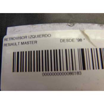 Recambio de retrovisor izquierdo para renault master desde ´98 referencia OEM IAM   45537