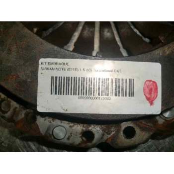 Recambio de prensa embrague para nissan note (e11e) 1.5 dci turbodiesel cat referencia OEM IAM K9K276  