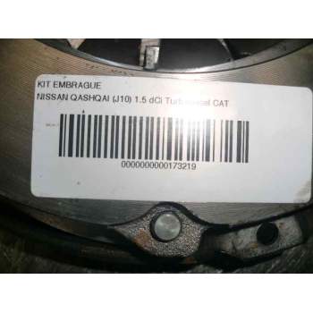 Recambio de prensa embrague para nissan qashqai (j10) 1.5 dci turbodiesel cat referencia OEM IAM K9K282  