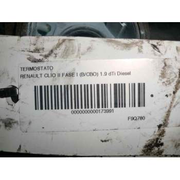 Recambio de termostato para renault clio ii fase i (b/cbo) 1.9 dti diesel referencia OEM IAM   