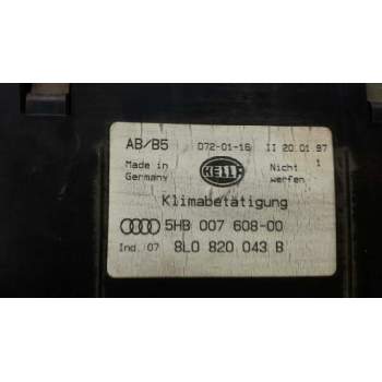 Recambio de mando climatizador para audi a3 (8l) 1.8 ambition referencia OEM IAM 8L0820043B  