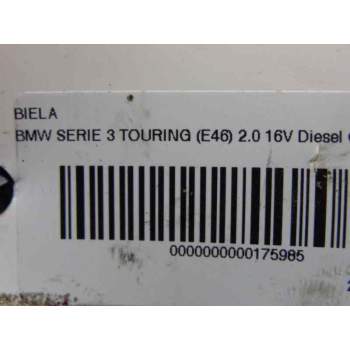 Recambio de biela para bmw serie 3 touring (e46) 2.0 16v diesel cat referencia OEM IAM   