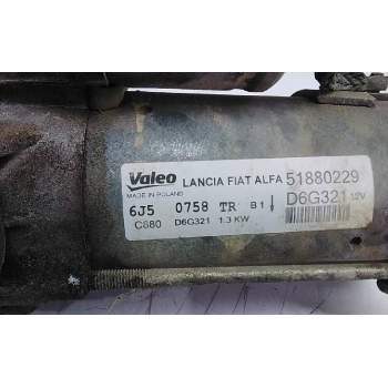 Recambio de motor arranque para fiat doblo ii (152) pop referencia OEM IAM 51880229  
