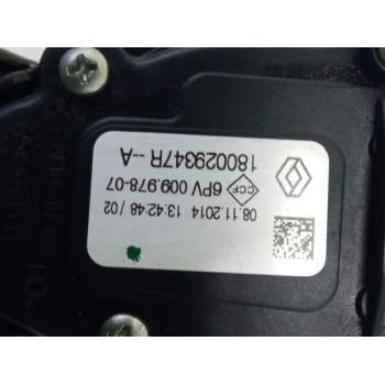 Recambio de pedal acelerador para renault clio iv dynamique referencia OEM IAM 180029347R  
