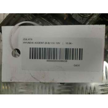 Recambio de culata para hyundai accent (x3) 1.5 12v cat referencia OEM IAM   46878