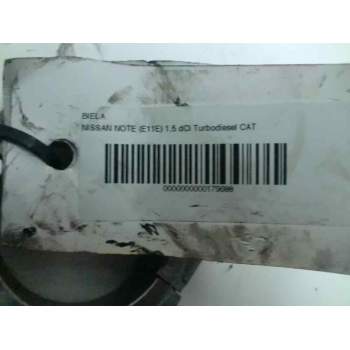 Recambio de biela para nissan note (e11e) 1.5 dci turbodiesel cat referencia OEM IAM K9K400  