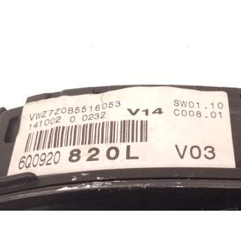Recambio de cuadro instrumentos para volkswagen polo iv (9n_, 9a_) 1.4 tdi referencia OEM IAM 6Q0920820L  