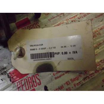 Recambio de valvula egr para saab 9-3 coupé 2.2 tid referencia OEM IAM   