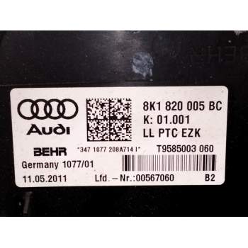 Recambio de calefaccion entera normal para audi a5 (8t3) 2.0 tdi referencia OEM IAM 8K1820005  