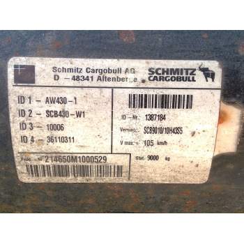 Recambio de eje remolque para schmitz scs 24/l-13.62 eb referencia OEM IAM SCB901010  