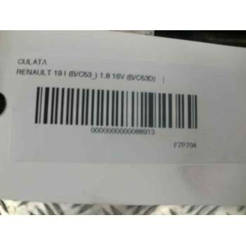 Recambio de culata para renault 19 hatchback (b/c53) 1.8 cat referencia OEM IAM FDP11  35285