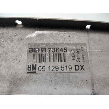Recambio de intercooler para opel zafira a comfort referencia OEM IAM 09129519DX  