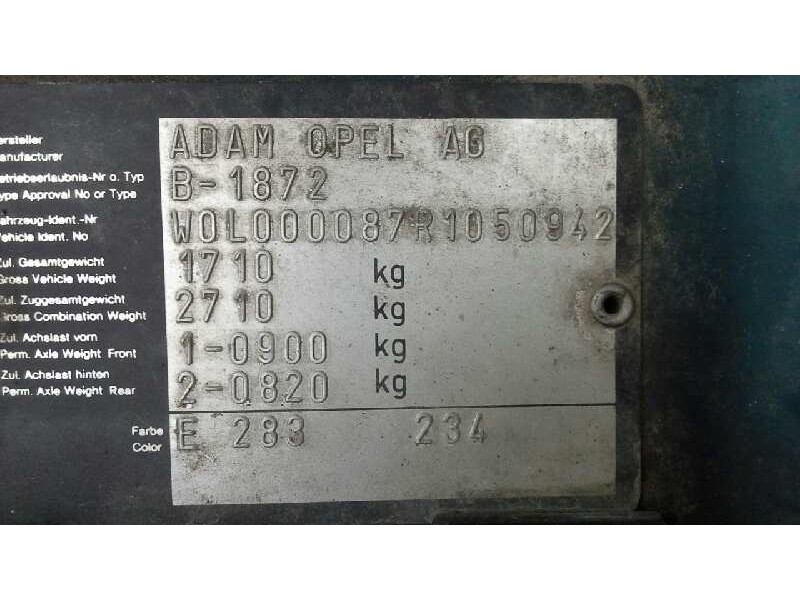 opel vectra a del año 1994