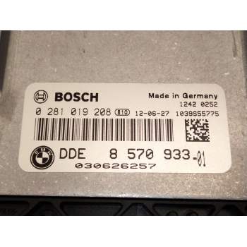 Recambio de centralita motor uce para bmw 3 (f30, f80) 318 d referencia OEM IAM 8570933  