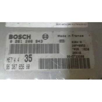 Recambio de centralita motor uce para peugeot 307 (s1) 1.6 16v cat referencia OEM IAM 0261206943 9638765680 