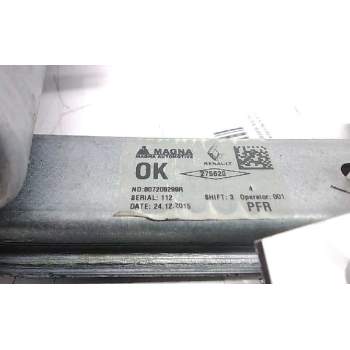 Recambio de elevalunas delantero derecho para dacia sandero laureate referencia OEM IAM 807209299R  