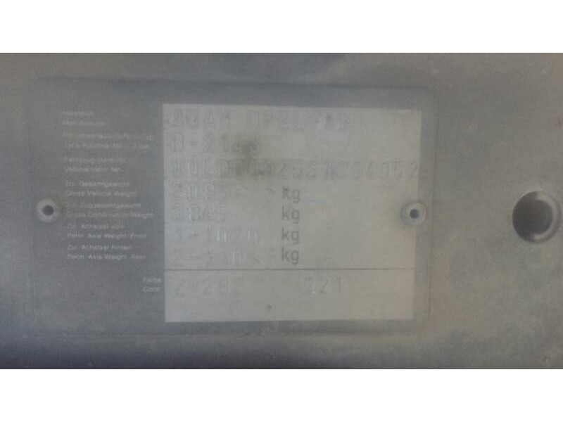 opel omega b del año 1995