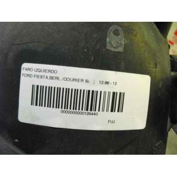 Recambio de faro izquierdo para ford fiesta berl./courier si referencia OEM IAM   
