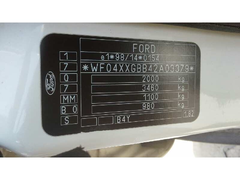 ford mondeo berlina (ge) del año 2002