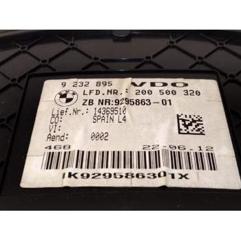 Recambio de cuadro instrumentos para bmw 3 (f30, f80) 318 d referencia OEM IAM 9232895  