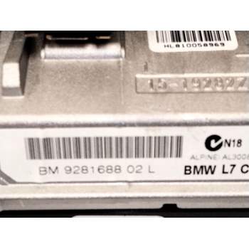 Recambio de pantalla multifuncion para bmw 3 (f30, f80) 318 d referencia OEM IAM 9281688  