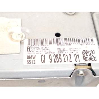 Recambio de sistema audio / radio cd para bmw 3 (f30, f80) 318 d referencia OEM IAM 9289212  