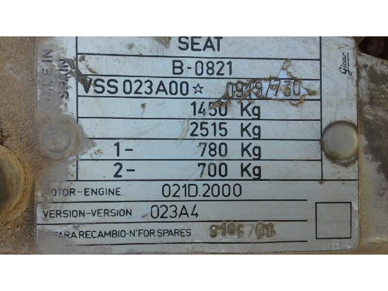 seat malaga del año 1991