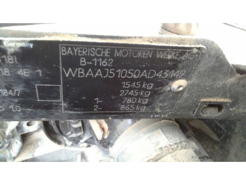 bmw serie 3 berlina (e30) del año 1989