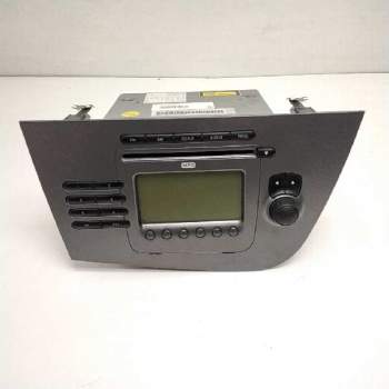 Recambio de sistema audio / radio cd para seat leon (1p1) stylance / style referencia OEM IAM 1P1035186BN87  