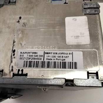 Recambio de sistema audio / radio cd para seat leon (1p1) stylance / style referencia OEM IAM 1P1035186BN87  