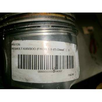 Recambio de piston para renault kangoo (f/kc0) 1.9 dti diesel referencia OEM IAM   