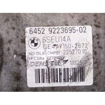 Recambio de compresor aire acondicionado para bmw 3 (f30, f80) 318 d referencia OEM IAM 9223695  