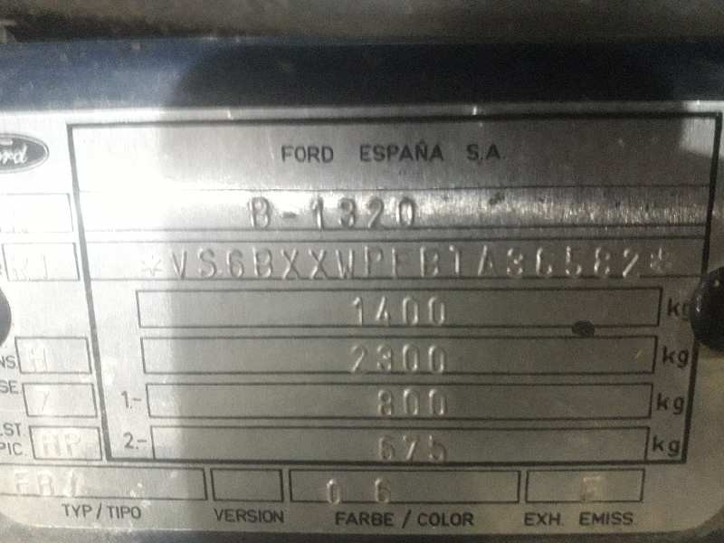 ford fiesta courier del año 1996