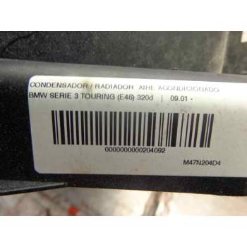 Recambio de condensador / radiador aire acondicionado para bmw serie 3 touring (e46) 320d referencia OEM IAM 8377648  