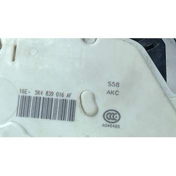 Recambio de cerradura puerta trasera derecha para seat leon (5f1) 1.5 tsi referencia OEM IAM 5K4839016AF  