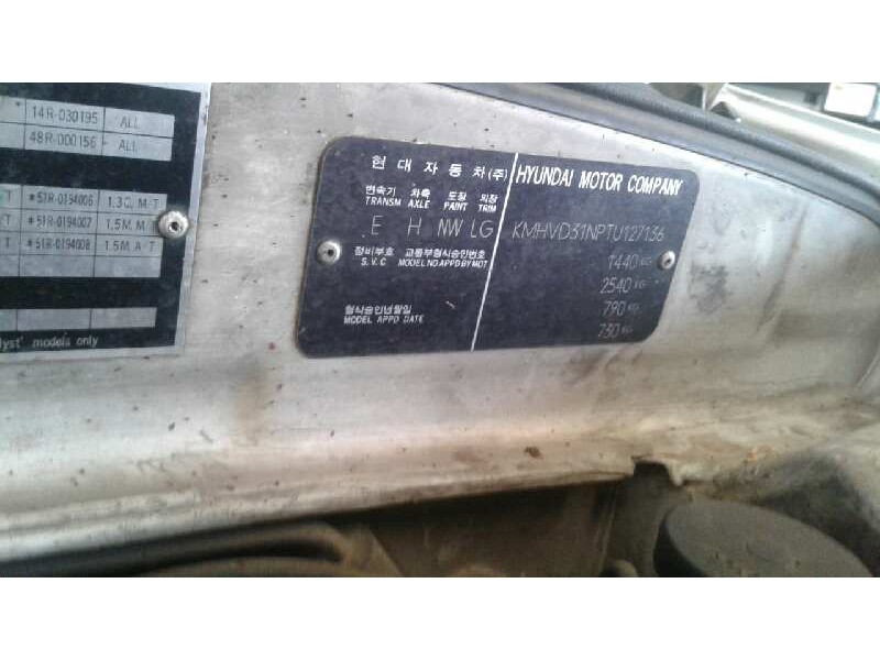 hyundai accent (x3) del año 1996