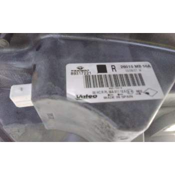 Recambio de faro derecho para renault maxity referencia OEM IAM 89317221 26010MB50A 