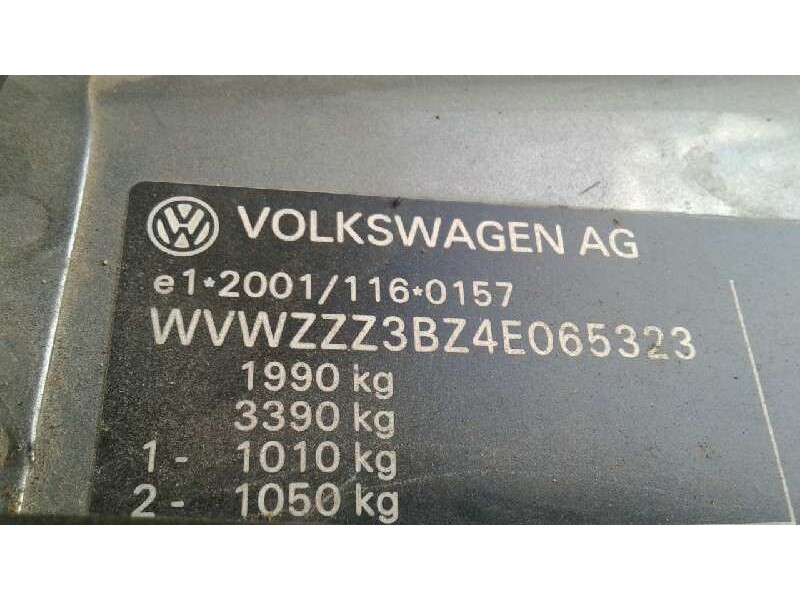 volkswagen passat variant (3b6) del año 2003